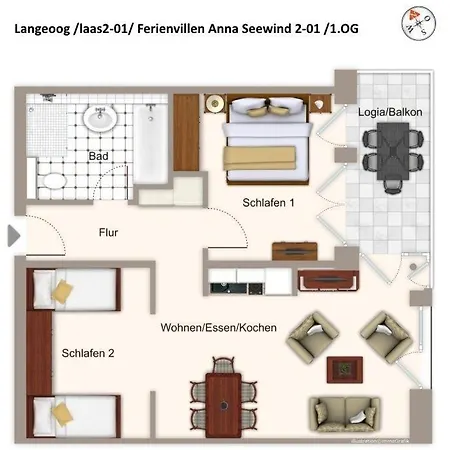 Apartmentvilla Anna Apartmentvilla Anna 2-01 Apartment
